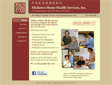 Tablet Screenshot of midtownhomehealth.com